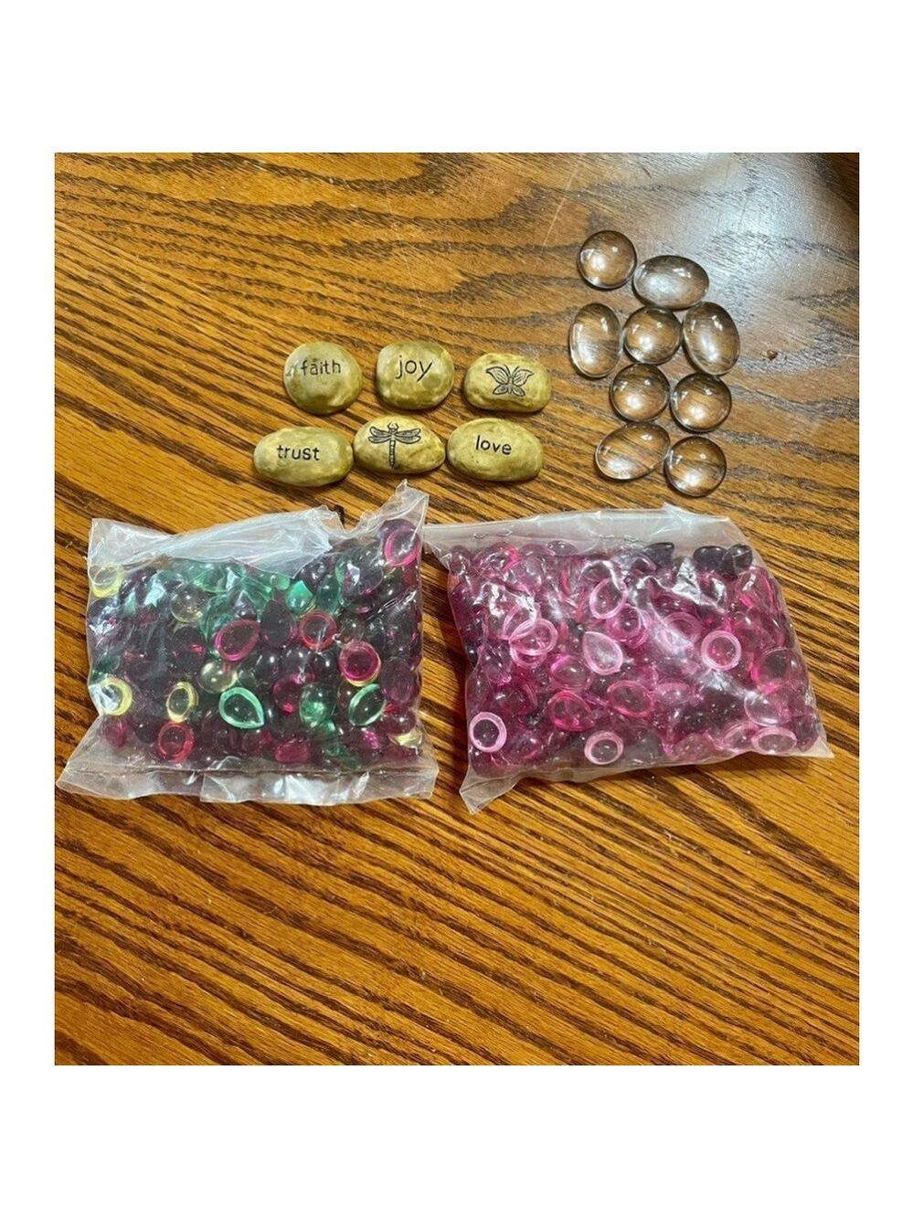 Plastic Stones For Crafts Projects Bundle - Picture 8 of 8
